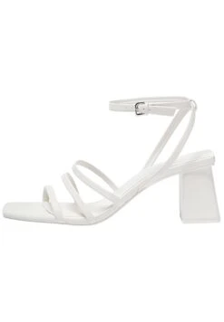 PULL & BEAR Strappy Heeled - Sandalen - White