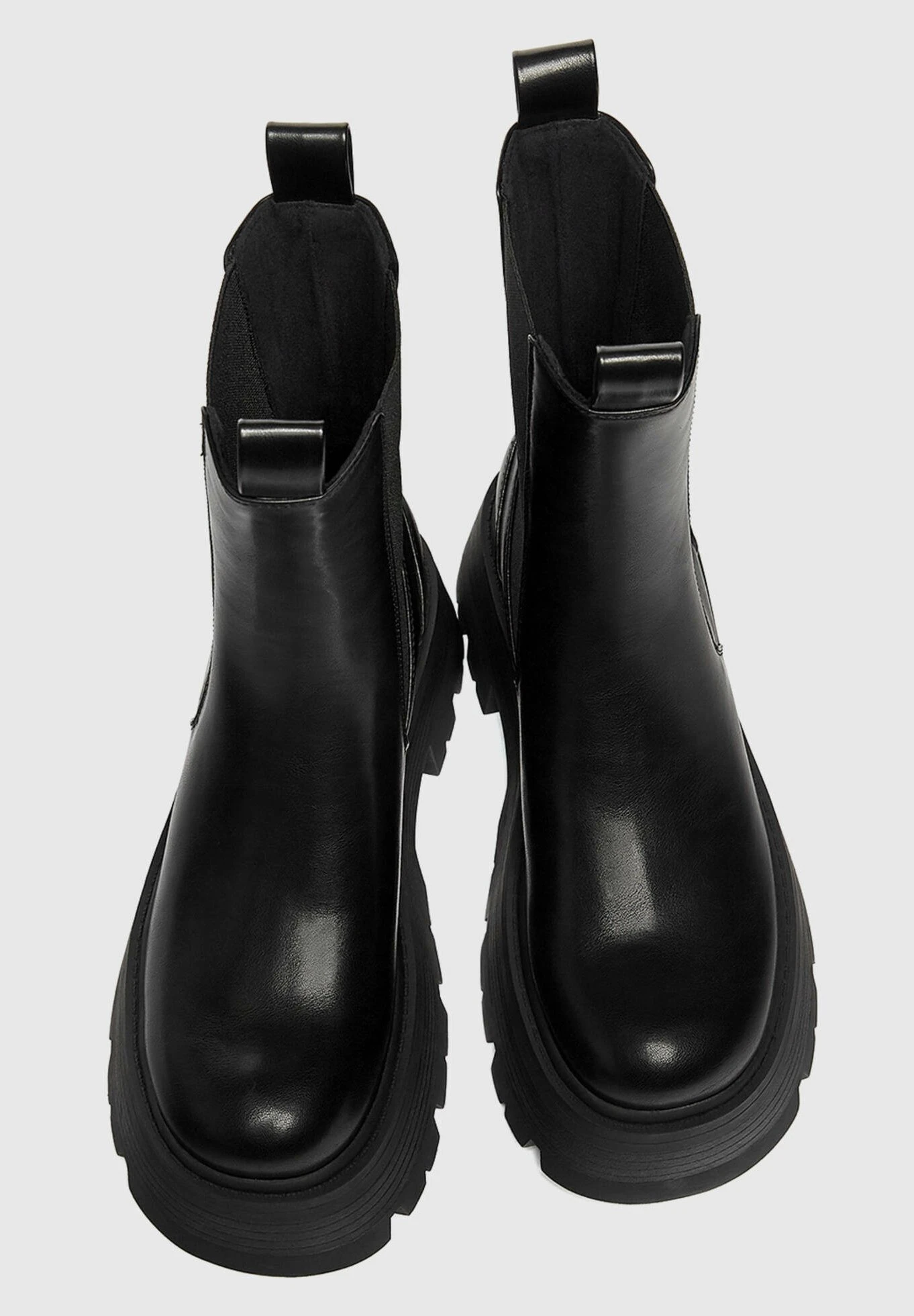 PULL & BEAR Mit Elastischen- Korte Laarzen - Black - Afbeelding 4