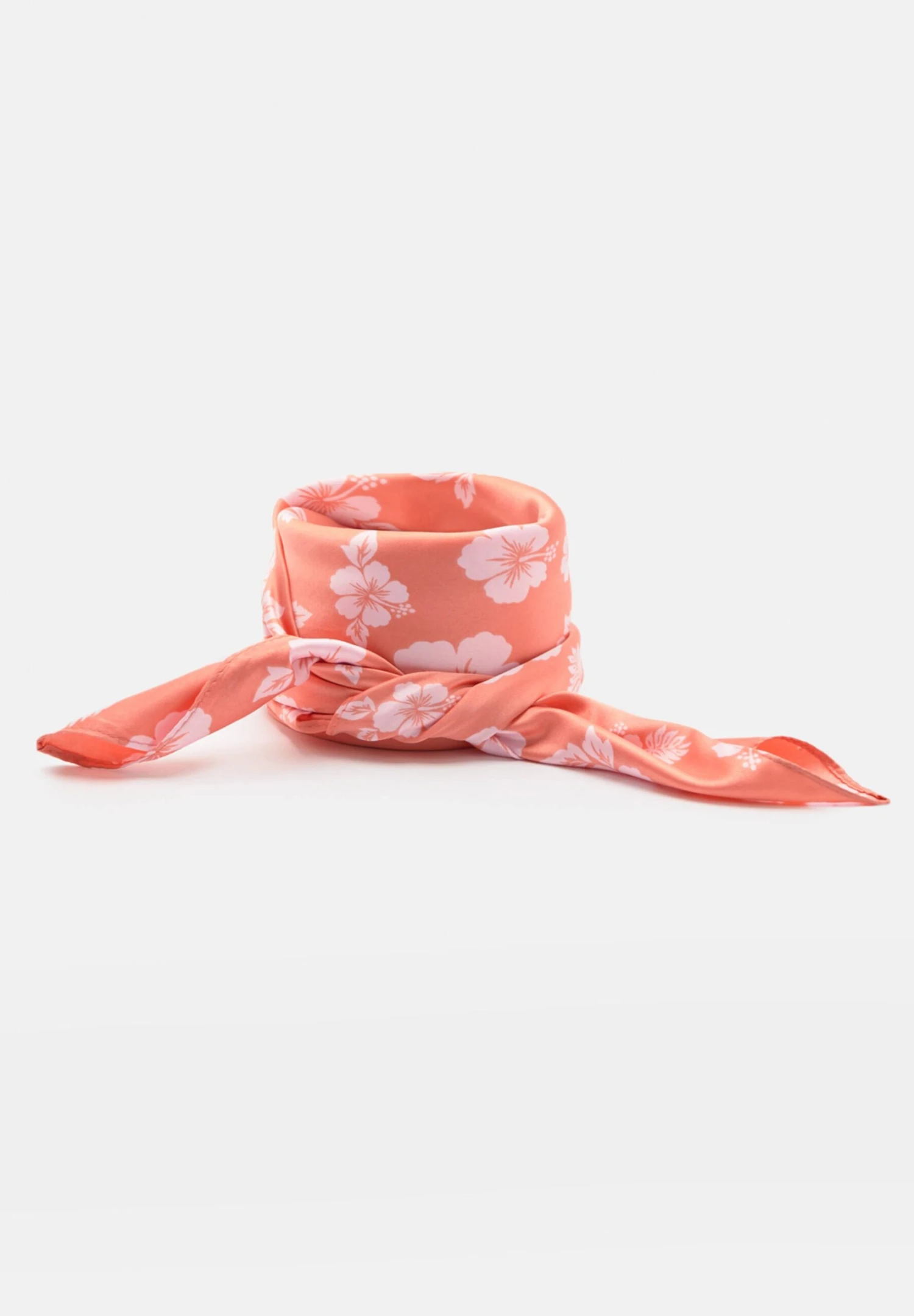 PULL & BEAR Hawaiian Floral - Sjaal - Coral - Afbeelding 3