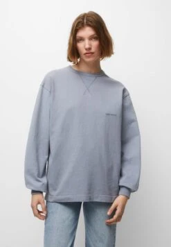 PULL & BEAR Faded With Graphic - Sweater - Blue