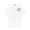 PULL & BEAR Cherry Tree Hokusai - T-Shirt Print - White