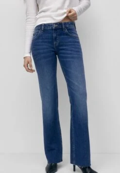 PULL & BEAR Kick - Flared Jeans - Dark-Blue Denim