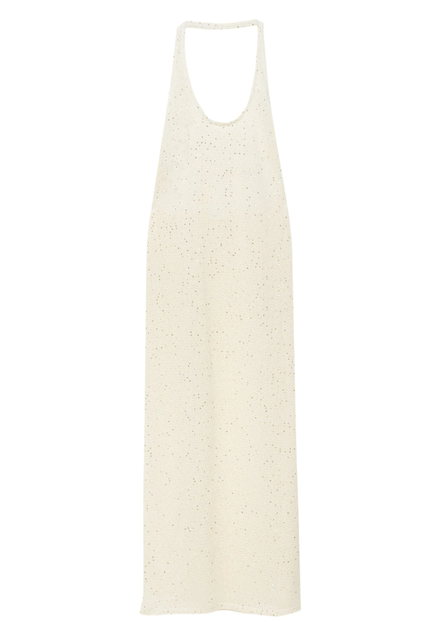 PULL & BEAR With Sequins - Maxi-Jurk - Beige - Afbeelding 5