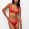 PULL & BEAR Basic U Fit- Bikinibroekje - Red