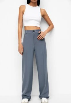 PULL & BEAR Formal- Broek - Blue Grey