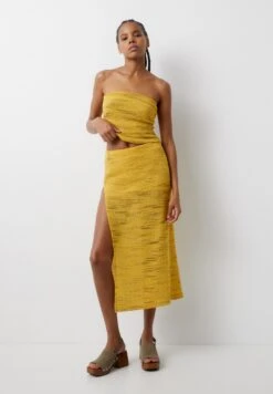 PULL & BEAR Bandeau- Top - Yellow