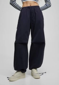 PULL & BEAR Parachute With A Pocket - Cargobroek - Metallic Blue